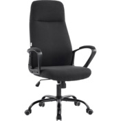 Фотография товара Кресло руководителя Smart, ткань, черный от компании ChiedoCover.