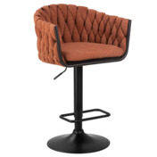 Фотография товара Барный стул КЕЛЬН, оранжевая ткань от компании ChiedoCover.