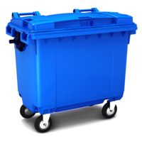 Настоящее фото товара Контейнер для мусора 660 литров, произведённого компанией ChiedoCover