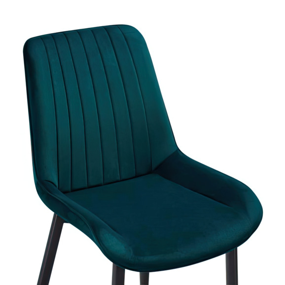 Стул Seda 1 green / gold / black - фото 5