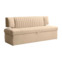 Настоящее фото товара Диван для кухни Стронго 168, бежевый, произведённого компанией ChiedoCover
