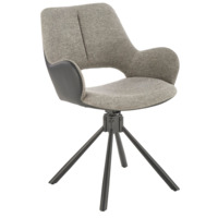 Настоящее фото товара Стул Vast, серый, чёрный, произведённого компанией ChiedoCover