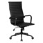 Настоящее фото товара Кресло руководителя Clark Simple Black, экокожа черная, произведённого компанией ChiedoCover