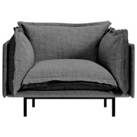 Фотография товара Кресло Barcelona, темно-серый от компании ChiedoCover.