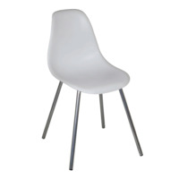 Настоящее фото товара Стул Eames, каркас металл, ножки хромированные, произведённого компанией ChiedoCover