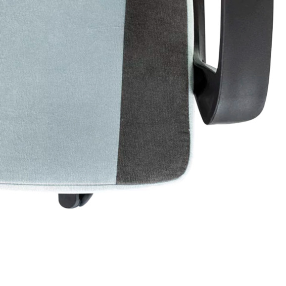 Кресло компьютерное Pulse, серый, светло-голубой - фото 9