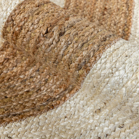 Индийский ковёр «JUTE» NAT-CHAMP(Round) - фото 5