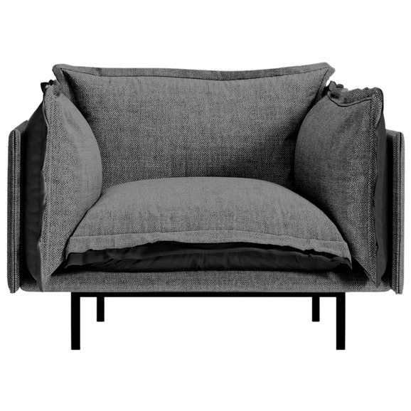 Кресло Barcelona, темно-серый - фото 2