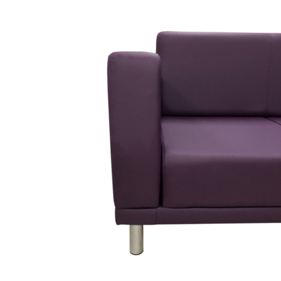 Диван Таура Люкс двухместный, фиолетовый Диван Таура Люкс двухместный, фиолетовый - фото 3