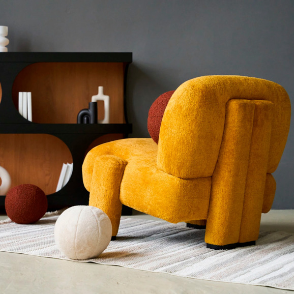 Кресло Orli, бежевый - фото 9