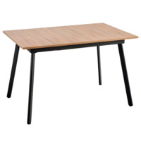 Фотография Стол раскладной Fable, дуб сонома, серый от производителя ChiedoCover, картинка продукции, реальное фото товара Настоящее фото товара Стол раскладной Fable, дуб сонома, серый, произведённого компанией ChiedoCover