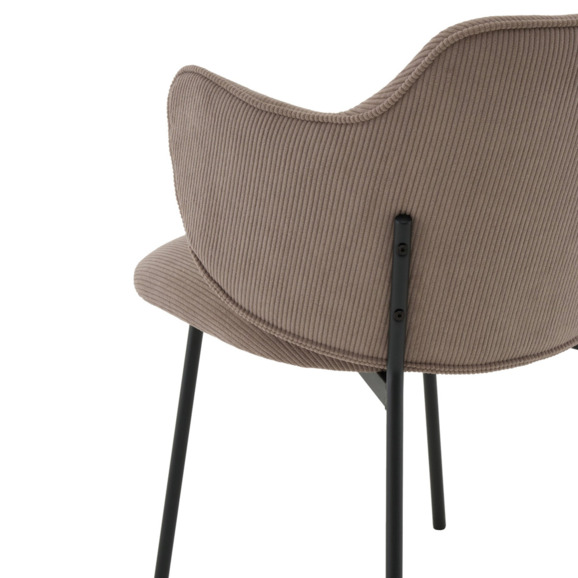 Стул Джиннет NEW, велюр, капучино - фото 6