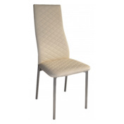 Фотография товара Стул Lima, ножки серебро, бежевый от компании ChiedoCover.
