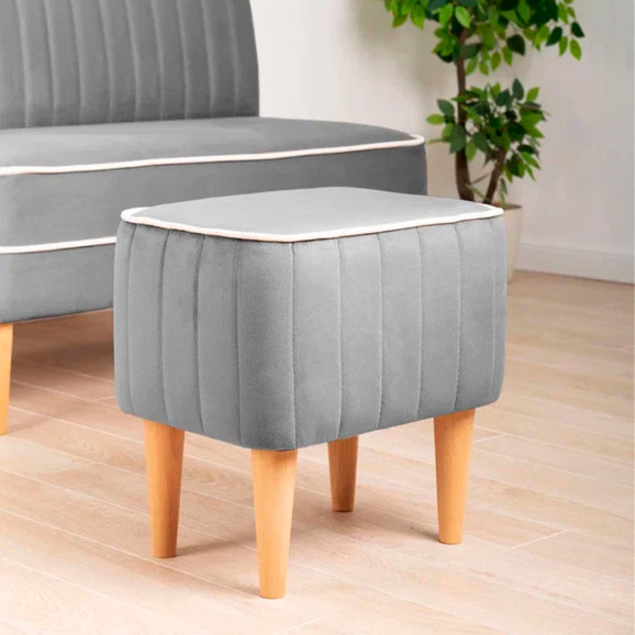 Пуф Ноотропик, светло-серый - фото 2