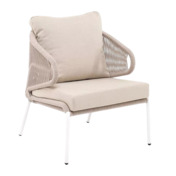 Фотография товара Кресло Милан плетеное из роупа, бежевый 035 от компании ChiedoCover.