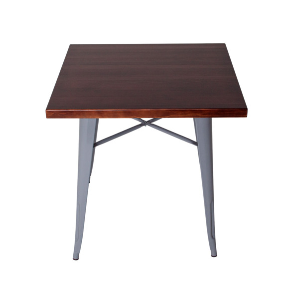 Стол Tolix 800*800, массив сосны Стол Tolix 800*800, массив сосны - фото 3