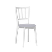 Фотография товара Деревянный стул Айра серый / белый от компании ChiedoCover.