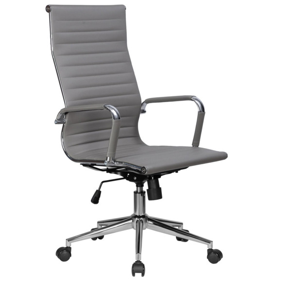 Офисное кресло для руководителей Clark Simple, серый - фото 2