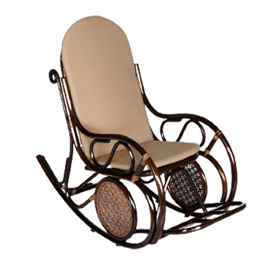 Кресло -качалка Сантьяго бежевое - фото 1