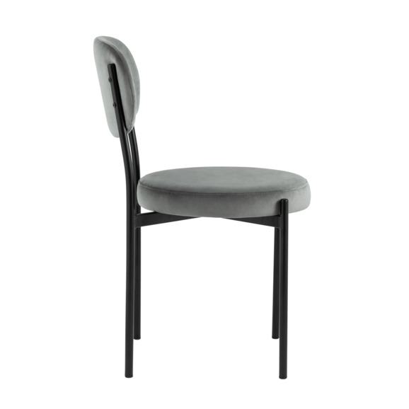 Стул Бриф NEW велюр, темно-серый Стул Бриф NEW велюр, темно-серый - фото 3