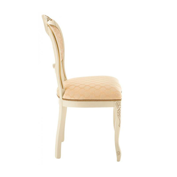 Стул Лауро патина золото / бежевый Стул Лауро патина золото / бежевый - фото 3