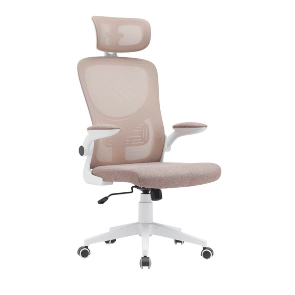 Кресло офисное TopChairs Airone, бежевый, в ткани - фото 1