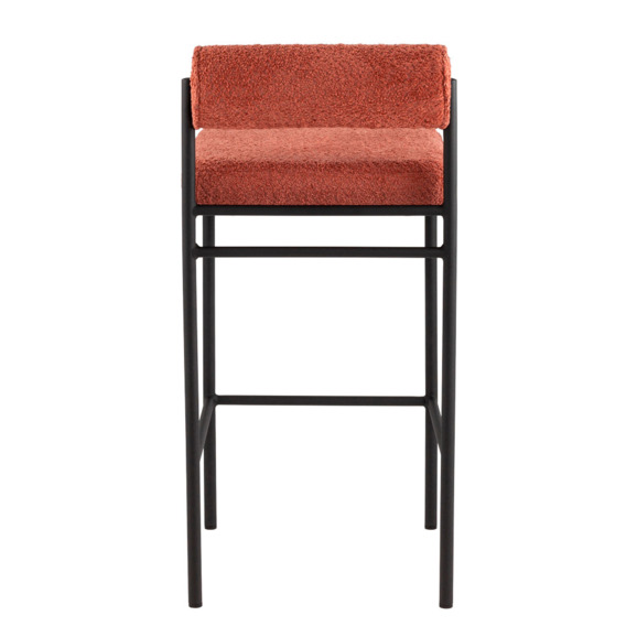 Стул полубарный Балла букле, коралловый Стул полубарный Балла букле, коралловый - фото 4