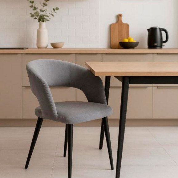 Стул на металлокаркасе Торган катания сильвер - фото 9