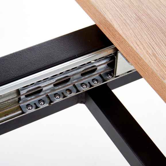 Стол раскладной Fable, дуб сонома, серый - фото 9