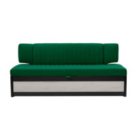 Фотография Диван для кухни Оттион 174 дуб крафт белый, зеленый Фотография товара Диван для кухни Оттион 174 дуб крафт белый, зеленый от компании ChiedoCover.