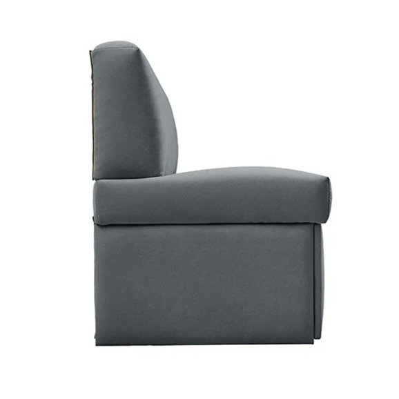 Диван для кухни Итан 183, темно-серый - фото 6