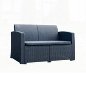 Фотография товара Двухместный диван Lina, графит от компании ChiedoCover.