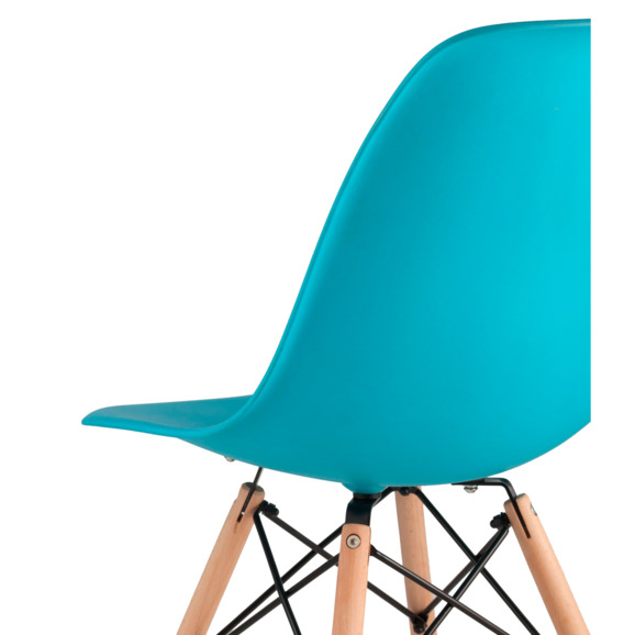 Стул Eames DSW бирюзовый - фото 5