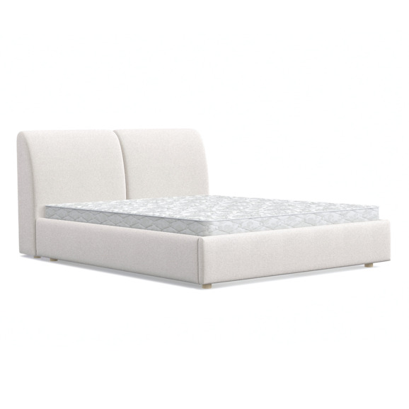 Кровать Бекка, Chenille White - фото 3