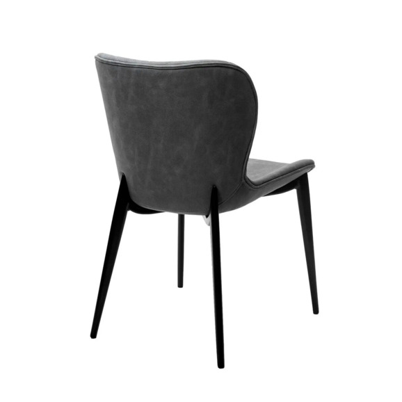 Стул КЛОД, серый, искусственная замша - фото 2