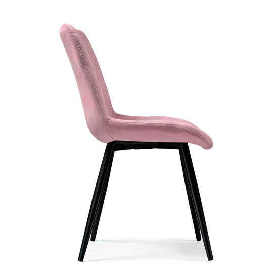 Стул Fox black / light purple - фото 3
