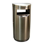 Фотография товара Урна для торговых центров Терминальная, сталь матовая от компании ChiedoCover.