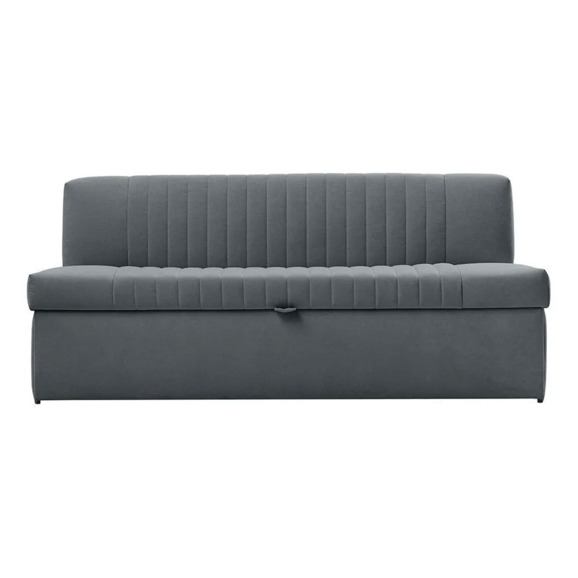 Диван для кухни Итан 183, темно-серый - фото 2