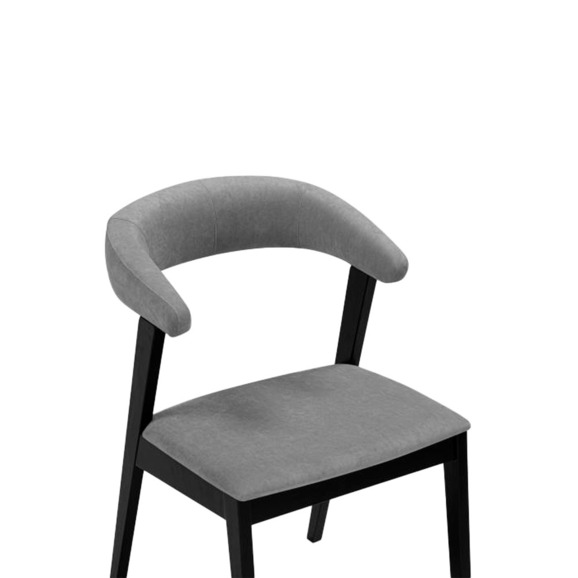 Деревянный стул Токио 2 ткань 234 / черное дерево - фото 5