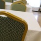 Реальное изображение товара 4 Стул Хит 25мм - золото, зеленый ромб производства ChiedoCover 