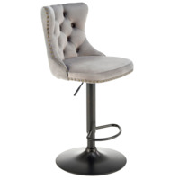 Фотография Стул барный Cleavage, серый от производителя ChiedoCover, картинка продукции, реальное фото товара Настоящее фото товара Стул барный Cleavage, серый, произведённого компанией ChiedoCover