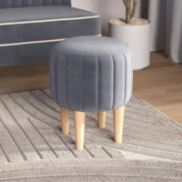 Фотография товара Пуф Ноотропик, круглый, серый от компании ChiedoCover.