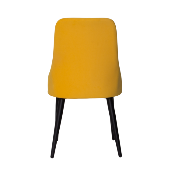 Стул Аэр, велюр Velutto 40, металл 40*20 RAL 9005 - фото 5
