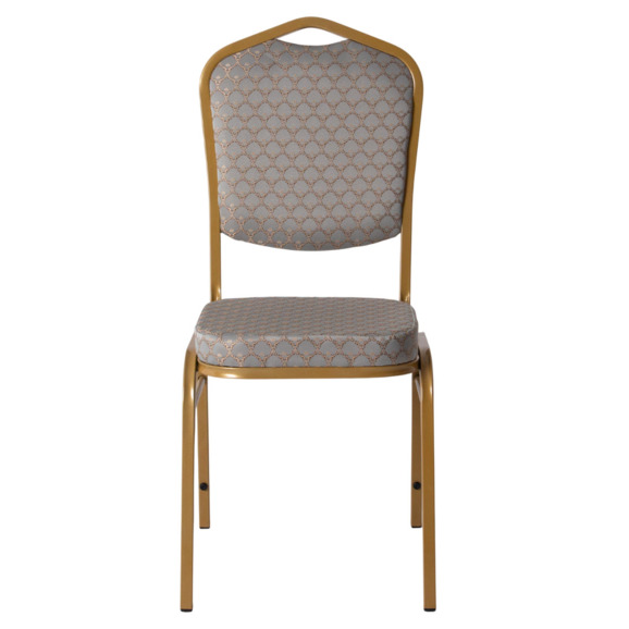 Стул Хит 20, жаккард арш изумруд, каркас золото - фото 5