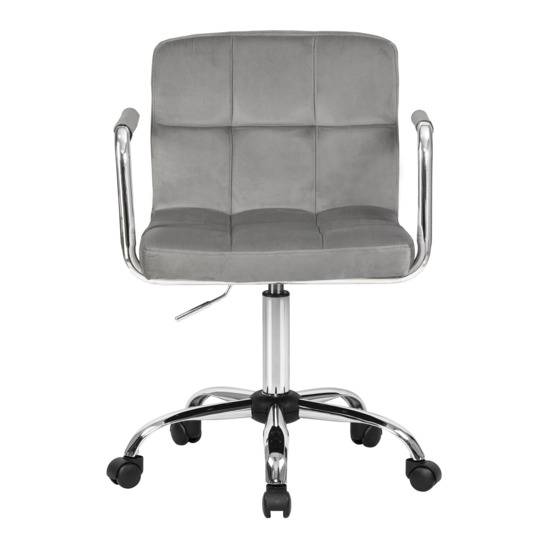 Офисное кресло Таварес, серый велюр - фото 3