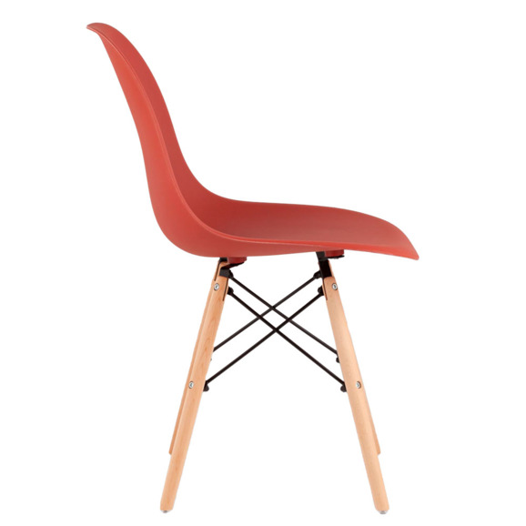 Стул Eames Style DSW терракотовый (разборный каркас) - фото 3