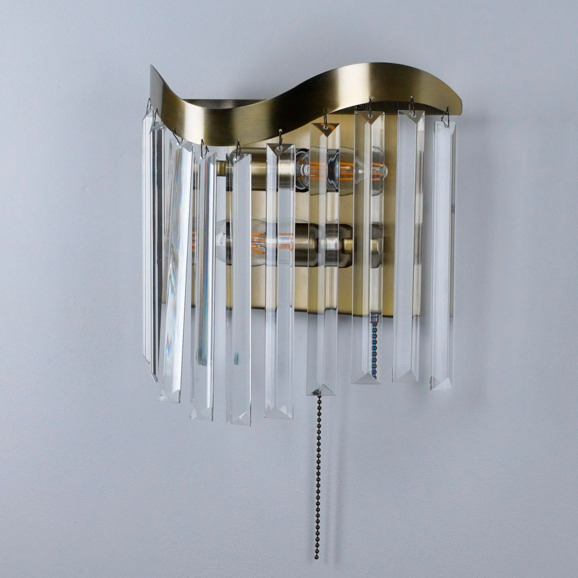 Бра Люси Вейв, золотой - фото 3