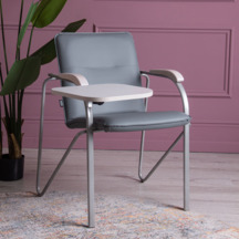 Фотография товара Стул Самба, серый, с пюпитром от компании ChiedoCover.