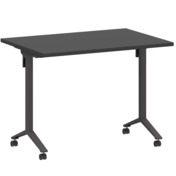 Фотография товара Стол мобильный складной графит, антрацит, 25 мм, 100*70 от компании ChiedoCover.