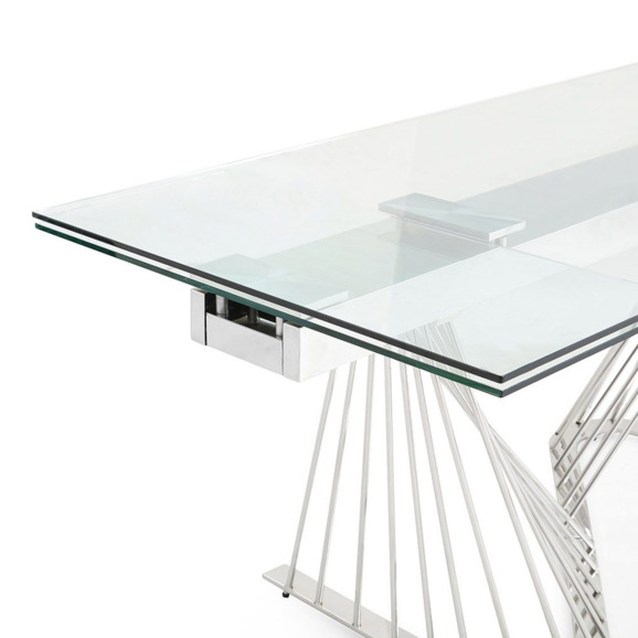 Стол-трансформер Радость, прозрачный - фото 4